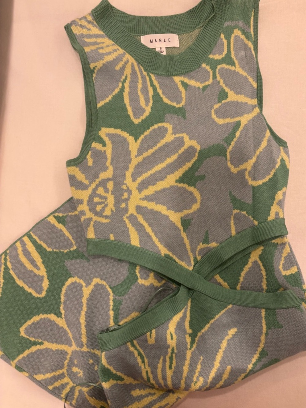 Floral Cut-out Mini Dress